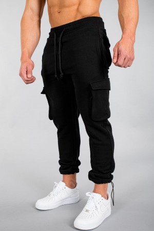 YoungLA 206 Rambo Combat Jogginghose Herren Schwarz | 378-WHCRPS