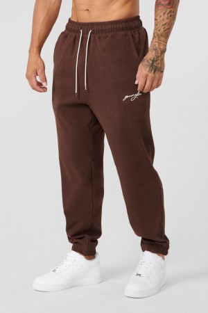 YoungLA 219 Chill Cloud Jogginghose Herren Braun | 906-XHWBRE