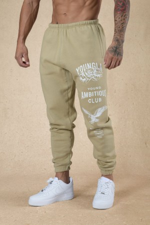 YoungLA 233 The Immortal Fall 22" Jogginghose Herren Khaki | 961-RHYMUO