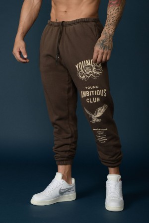 YoungLA 233 The Immortal Jogginghose Herren Braun | 609-JBYADE