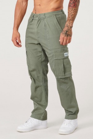 YoungLA 627 Convoy Cargo Hose Herren Olivgrün | 968-QNDAPE