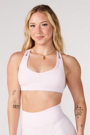 YoungLA W318 Effortless BHs Damen Rosa | 025-VXLIWO