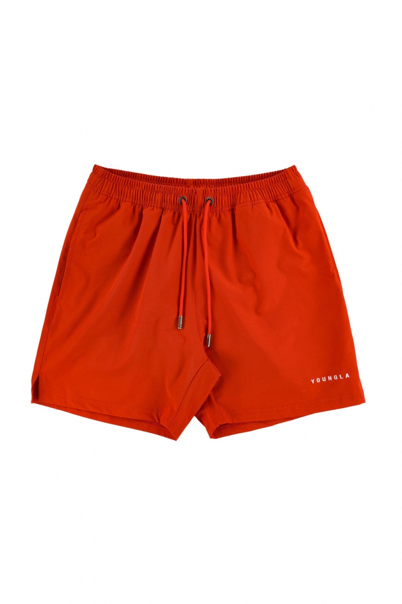 YoungLA 140 Frooty Swim Kurze Hose Herren Orange | 743-NHTOZJ