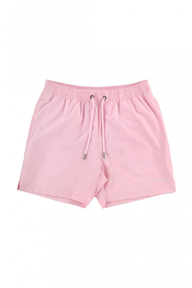 YoungLA 140 Frooty Swim Kurze Hose Herren Rosa | 319-TDIUAK