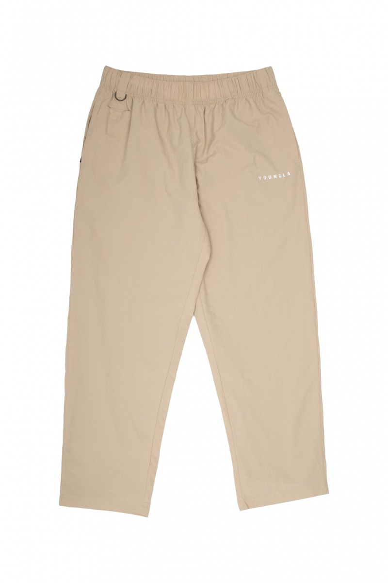 YoungLA 201 Off the Grid Hose Herren Khaki | 357-PJUSEQ