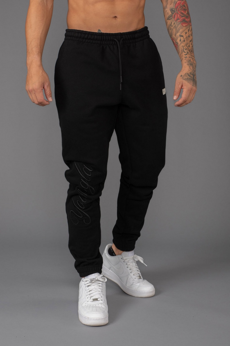 YoungLA 245 Autograph Jogginghose Herren Schwarz | 208-GQWHSB