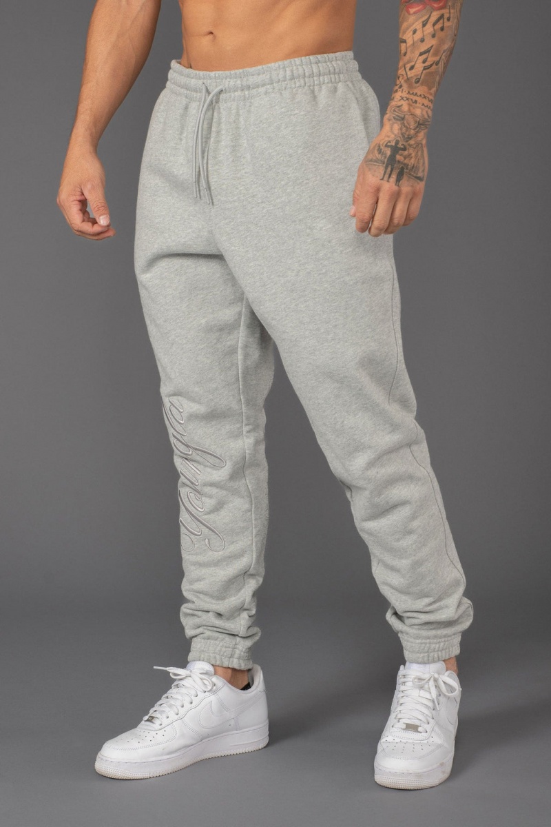 YoungLA 245 Autograph Jogginghose Herren Grau | 829-BGHRXE