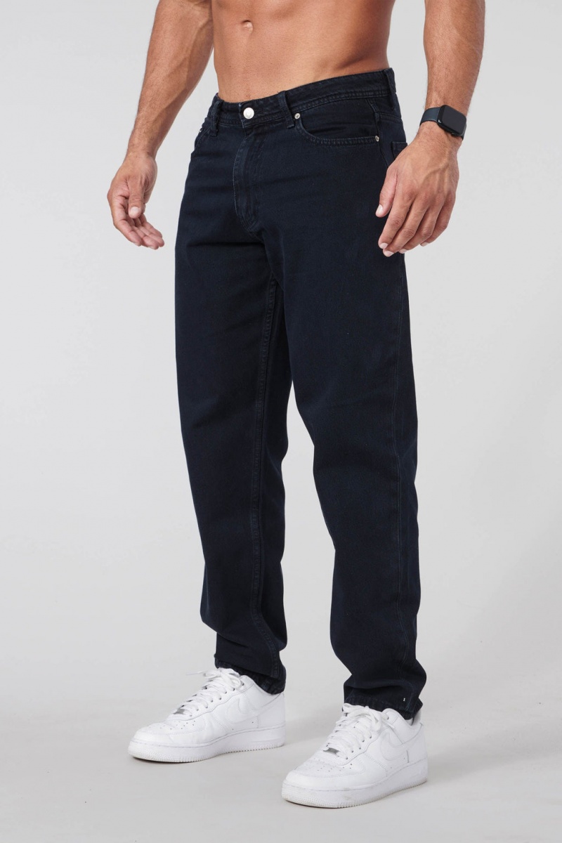 YoungLA 609 – Baggy Jeans Herren Navy | 271-MQBUVX